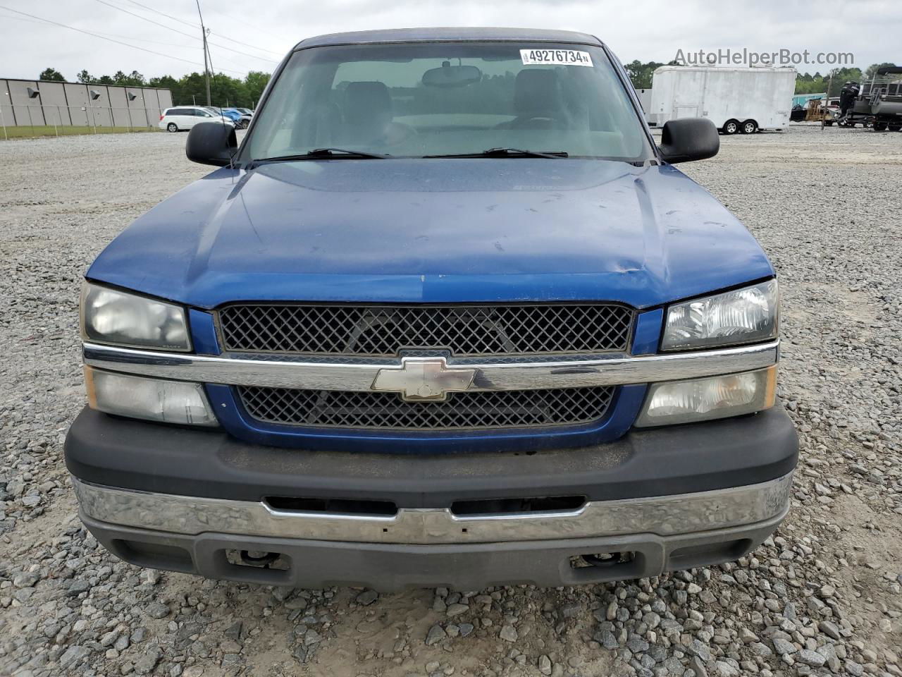 2003 Chevrolet Silverado C1500 Blue vin: 1GCEC14X83Z360577