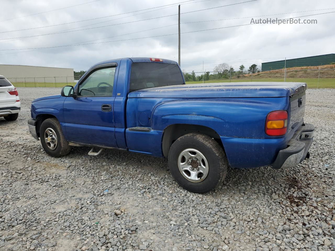 2003 Chevrolet Silverado C1500 Blue vin: 1GCEC14X83Z360577