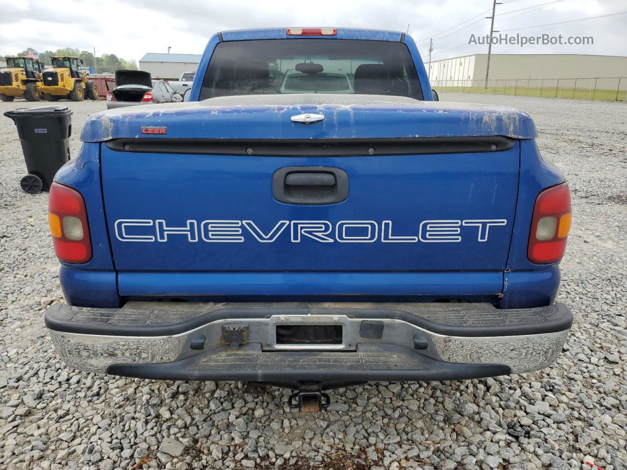 2003 Chevrolet Silverado C1500 Blue vin: 1GCEC14X83Z360577