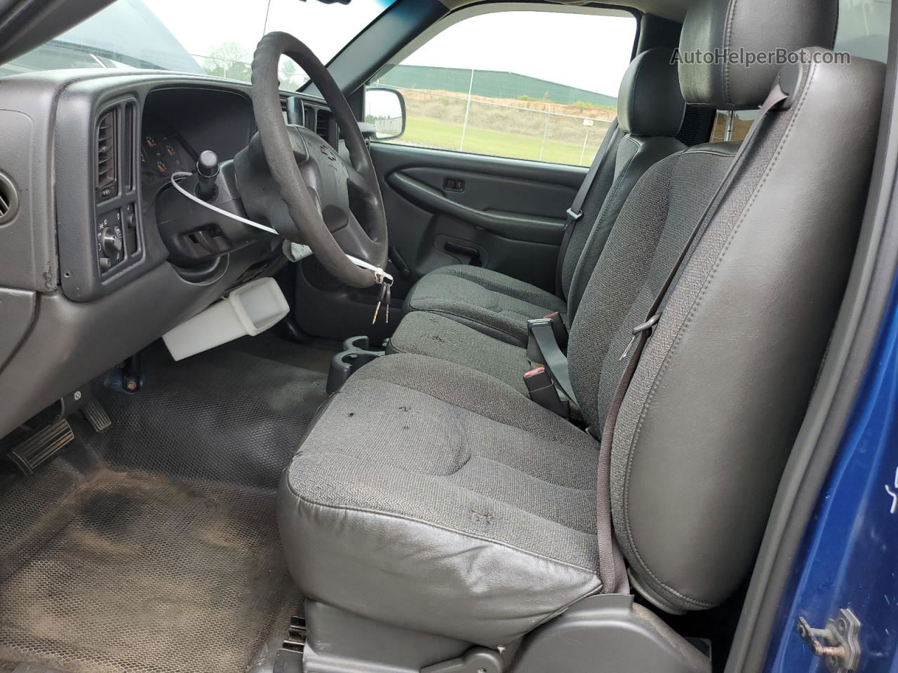 2003 Chevrolet Silverado C1500 Blue vin: 1GCEC14X83Z360577