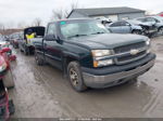 2003 Chevrolet Silverado 1500 Work Truck Green vin: 1GCEC14X93Z273089