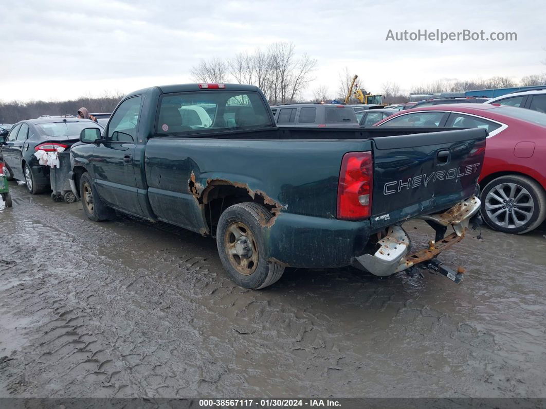 2003 Chevrolet Silverado 1500 Work Truck Green vin: 1GCEC14X93Z273089