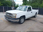 2003 Chevrolet Silverado 1500 Work Truck White vin: 1GCEC14X93Z299286