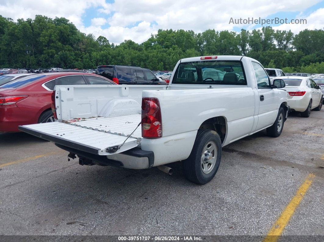 2003 Chevrolet Silverado 1500 Work Truck Белый vin: 1GCEC14X93Z299286