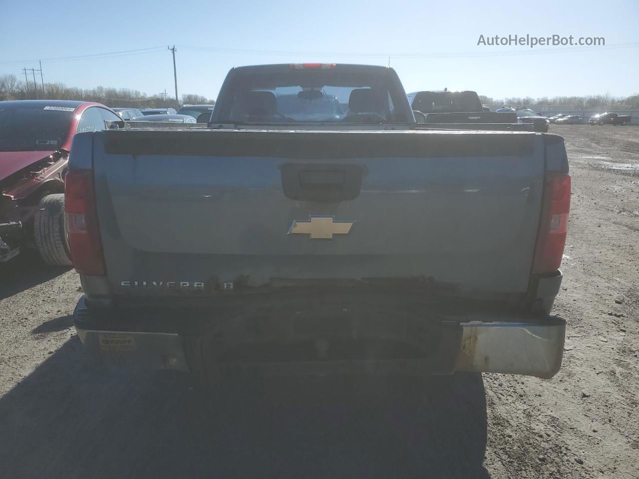 2008 Chevrolet Silverado C1500 Blue vin: 1GCEC14X98Z299988