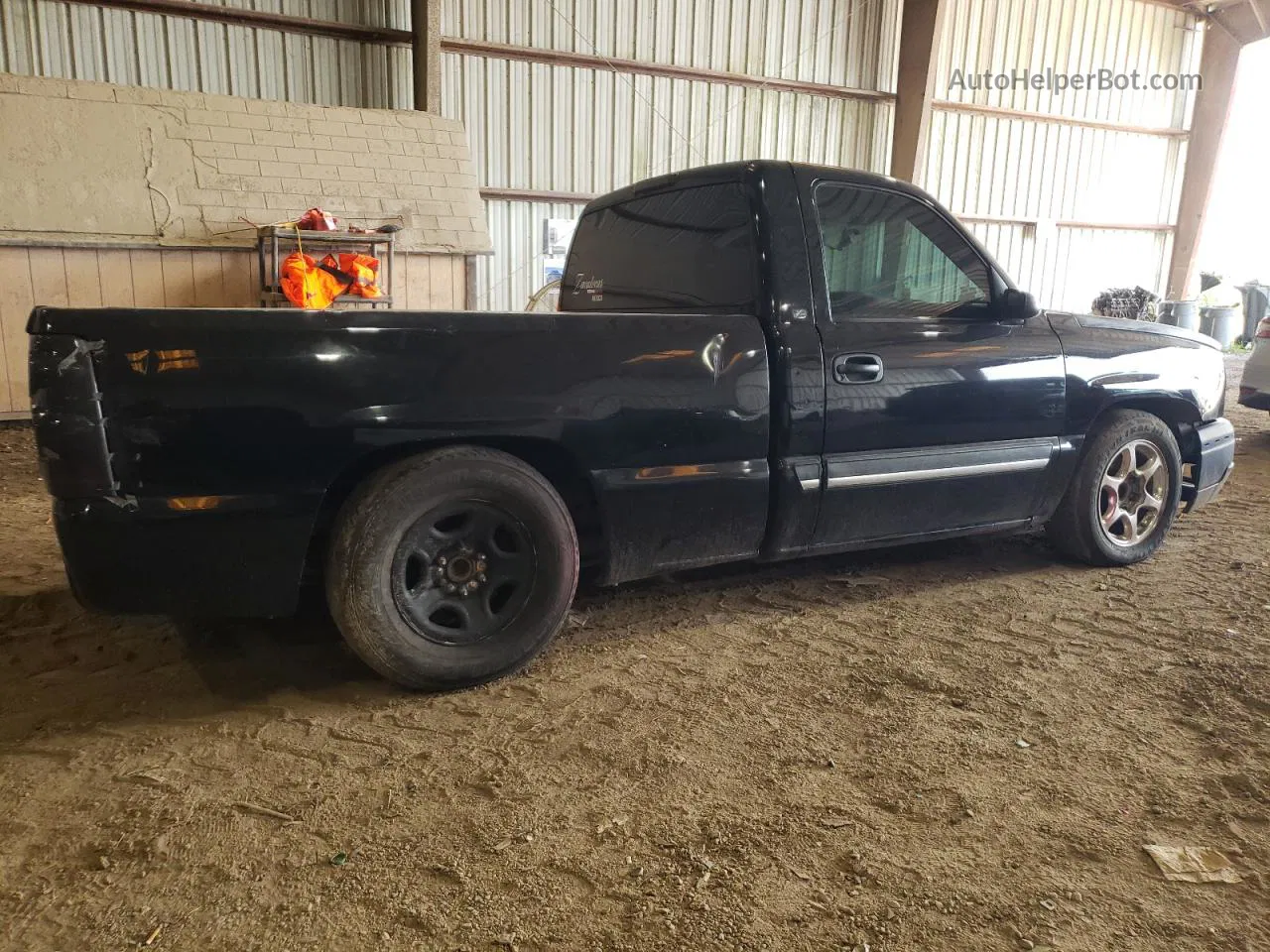 2003 Chevrolet Silverado C1500 Black vin: 1GCEC14XX3Z134234