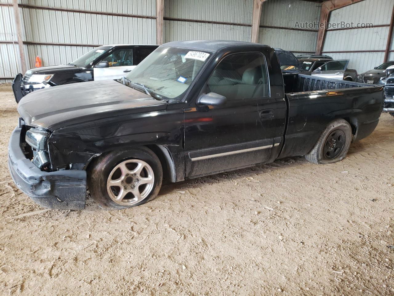 2003 Chevrolet Silverado C1500 Black vin: 1GCEC14XX3Z134234