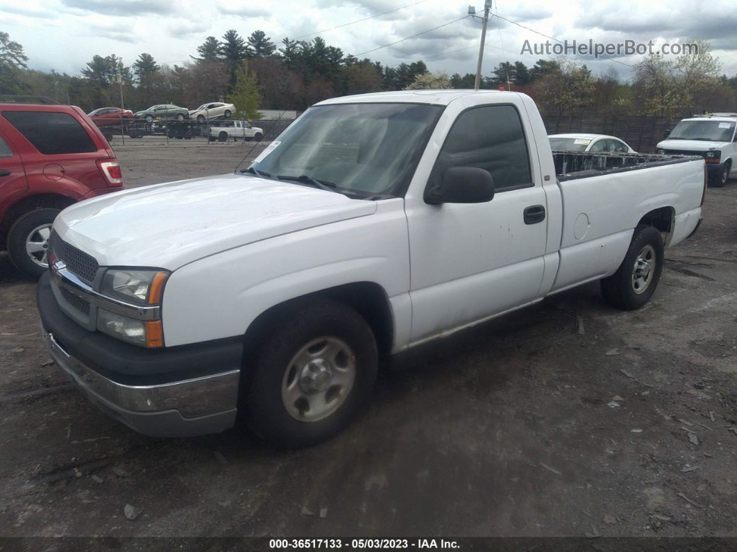 2003 Chevrolet Silverado 1500 Work Truck Белый vin: 1GCEC14XX3Z309405