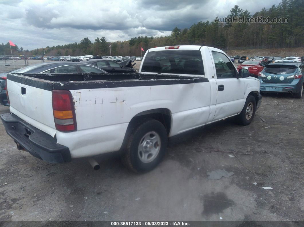 2003 Chevrolet Silverado 1500 Work Truck Белый vin: 1GCEC14XX3Z309405