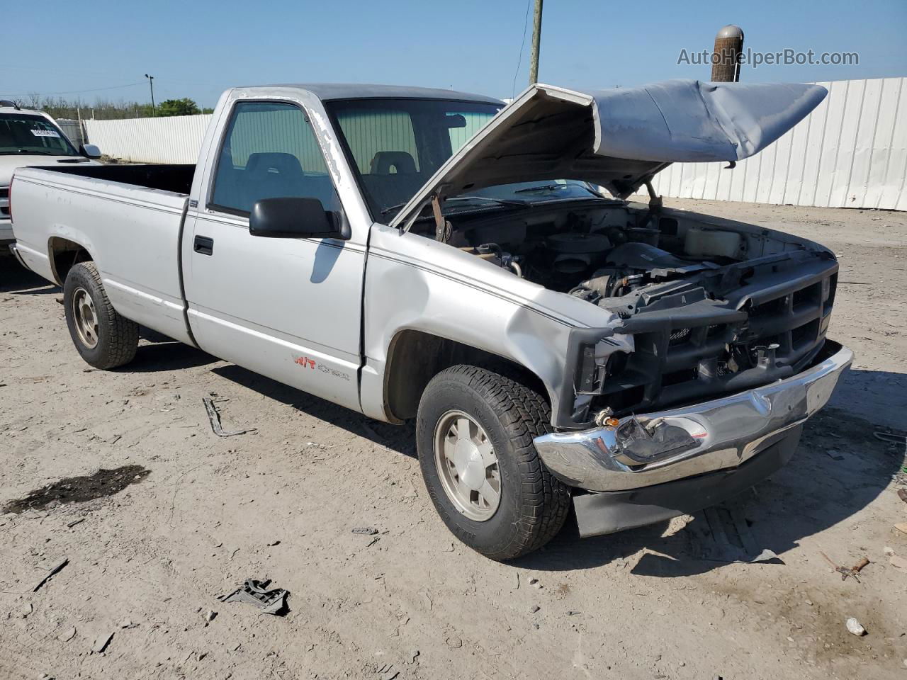 1993 Chevrolet Gmt-400 C1500 Silver vin: 1GCEC14Z7PE118183