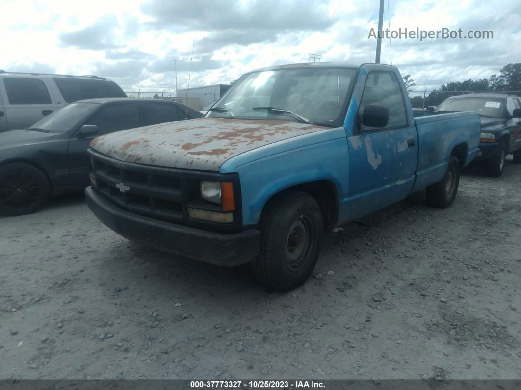 1993 Chevrolet Gmt-400 C1500 Blue vin: 1GCEC14Z7PE190338