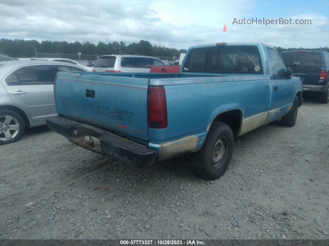 1993 Chevrolet Gmt-400 C1500 Blue vin: 1GCEC14Z7PE190338