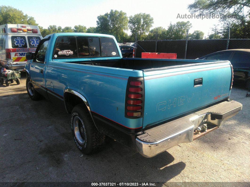 1993 Chevrolet Gmt-400 C1500 Blue vin: 1GCEC14Z7PZ171586