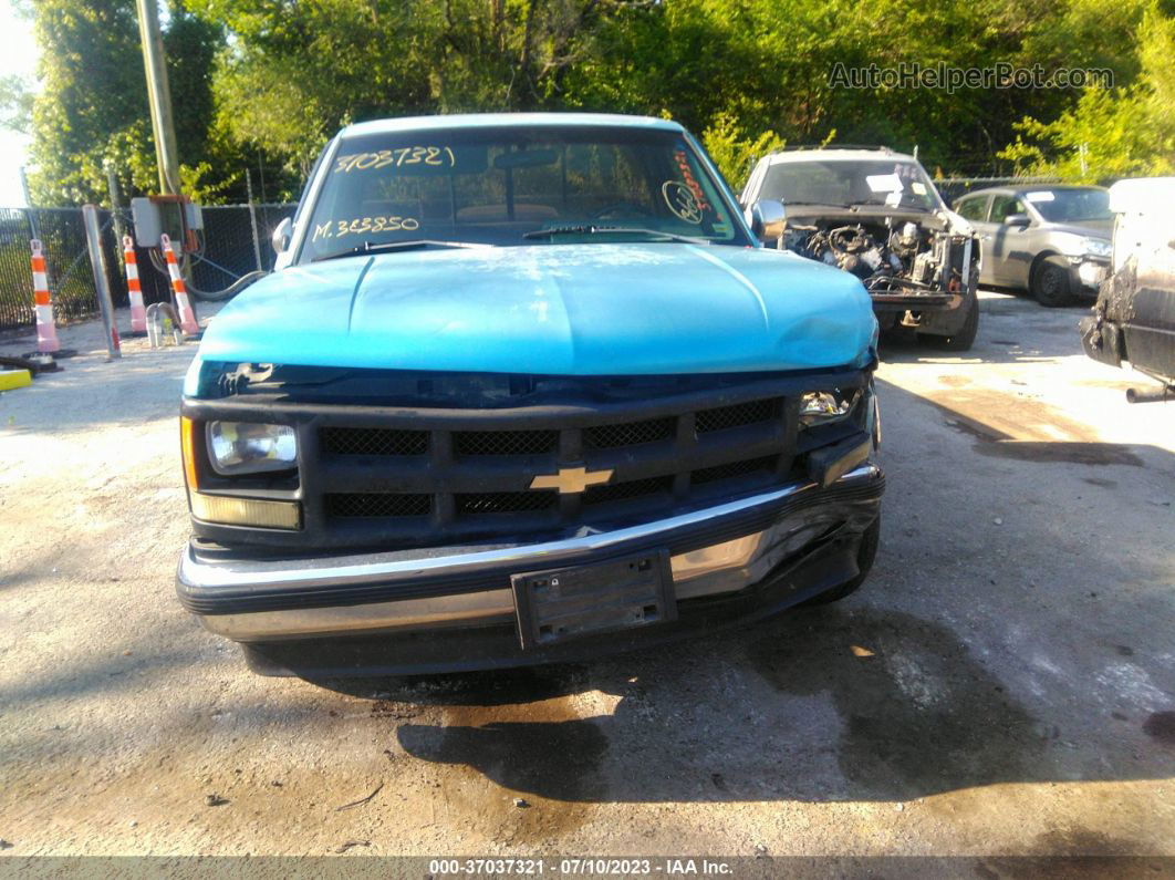 1993 Chevrolet Gmt-400 C1500 Blue vin: 1GCEC14Z7PZ171586