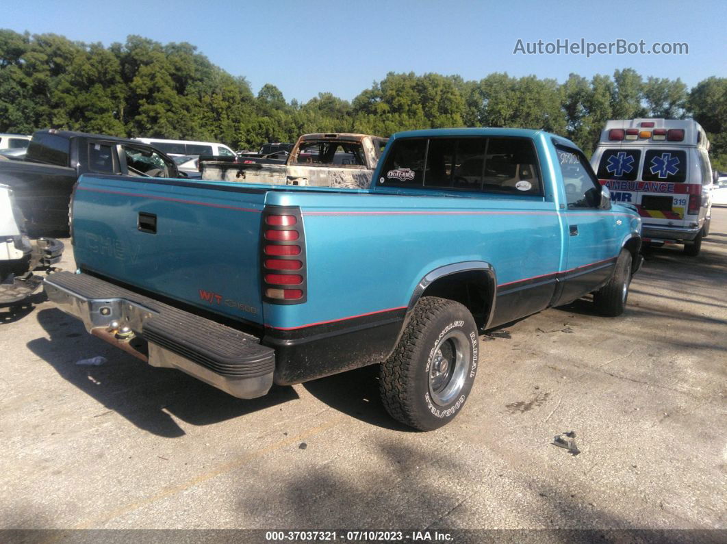 1993 Chevrolet Gmt-400 C1500 Blue vin: 1GCEC14Z7PZ171586