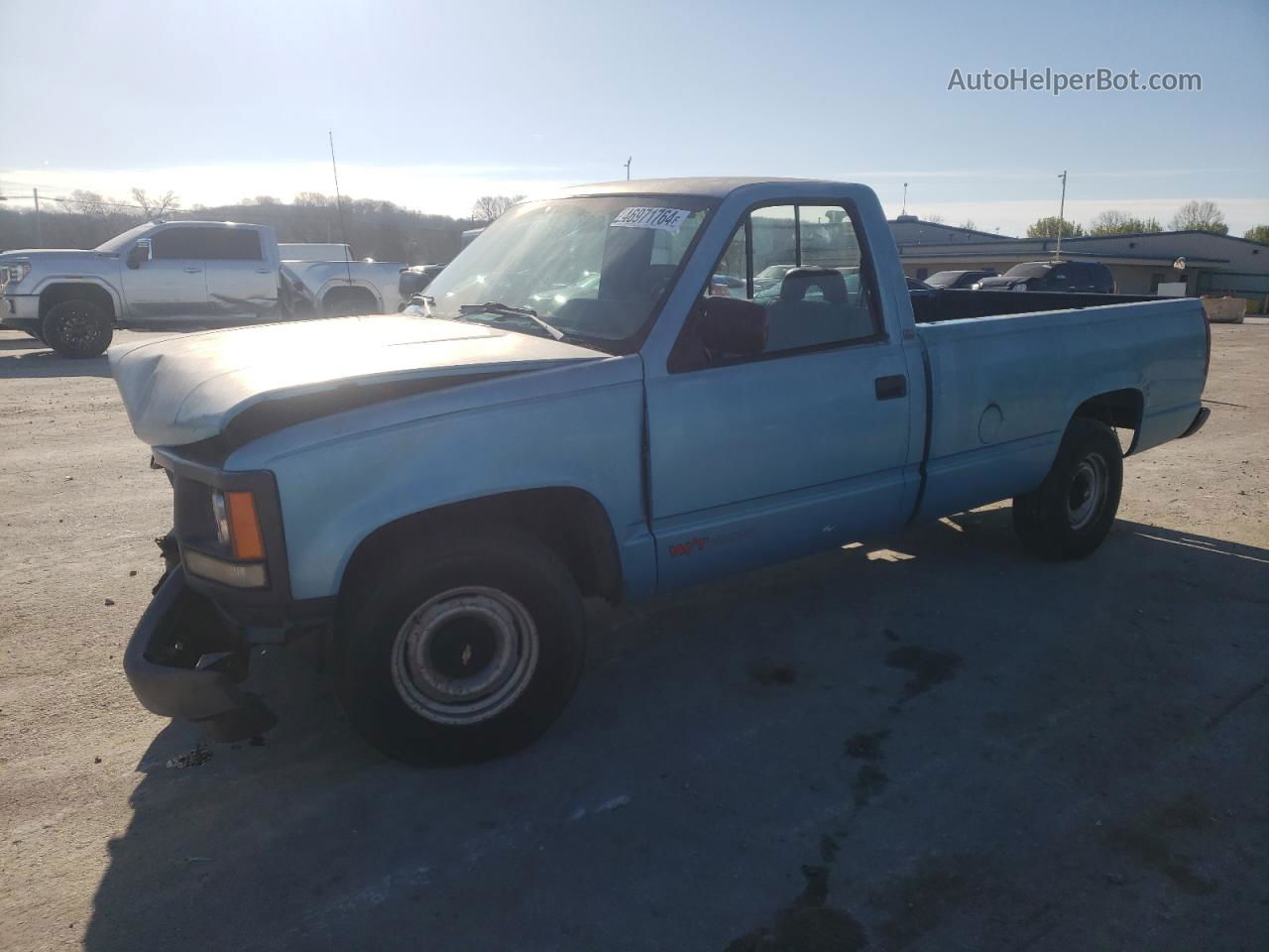 1993 Chevrolet Gmt-400 C1500 Blue vin: 1GCEC14Z9PZ182735