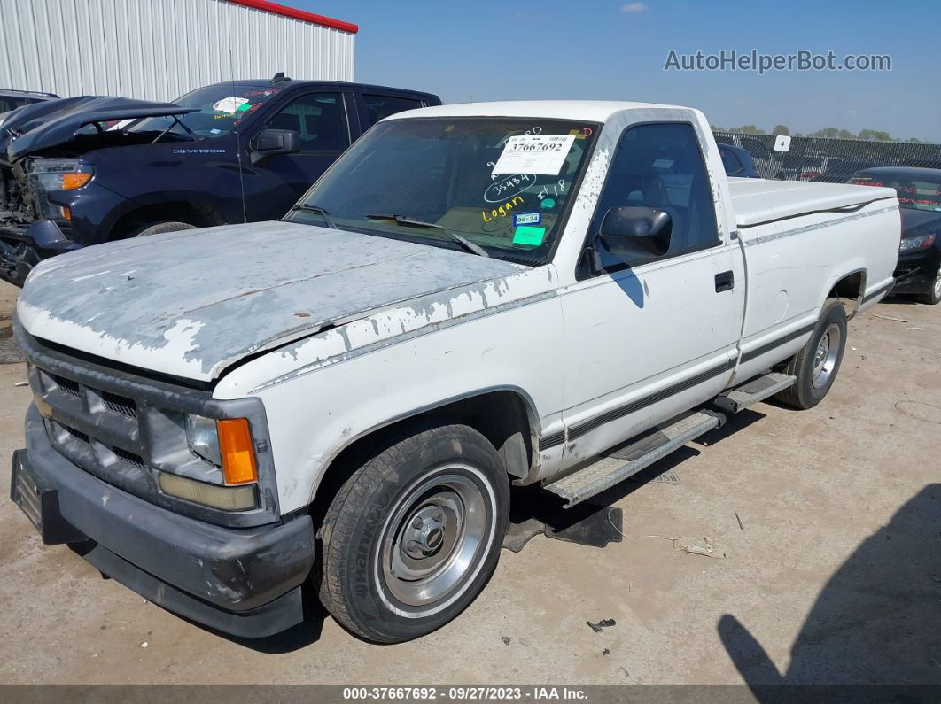 1993 Chevrolet Gmt-400 C1500 White vin: 1GCEC14ZXPE240598