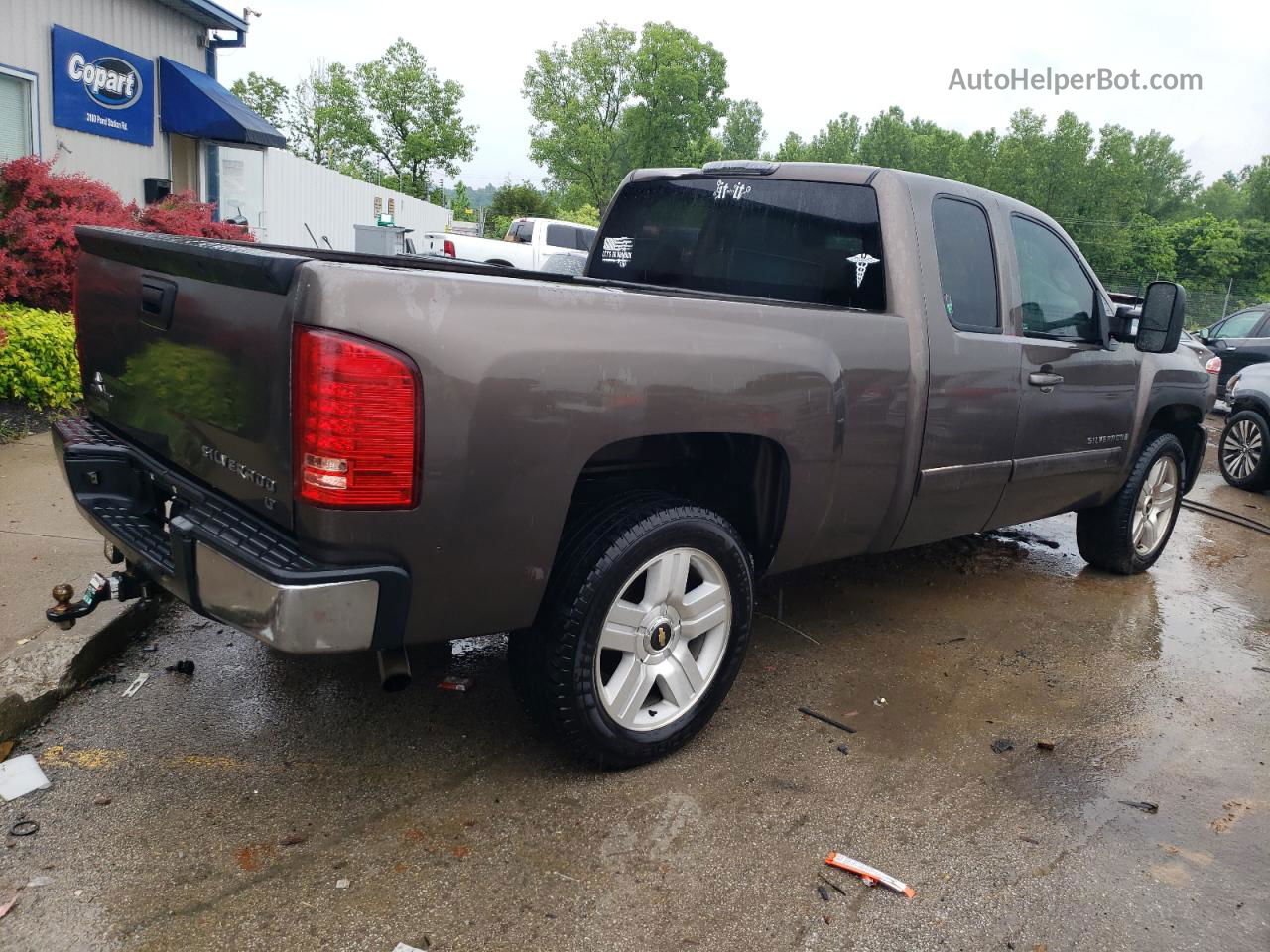 2008 Chevrolet Silverado C1500 Gray vin: 1GCEC19028Z301589