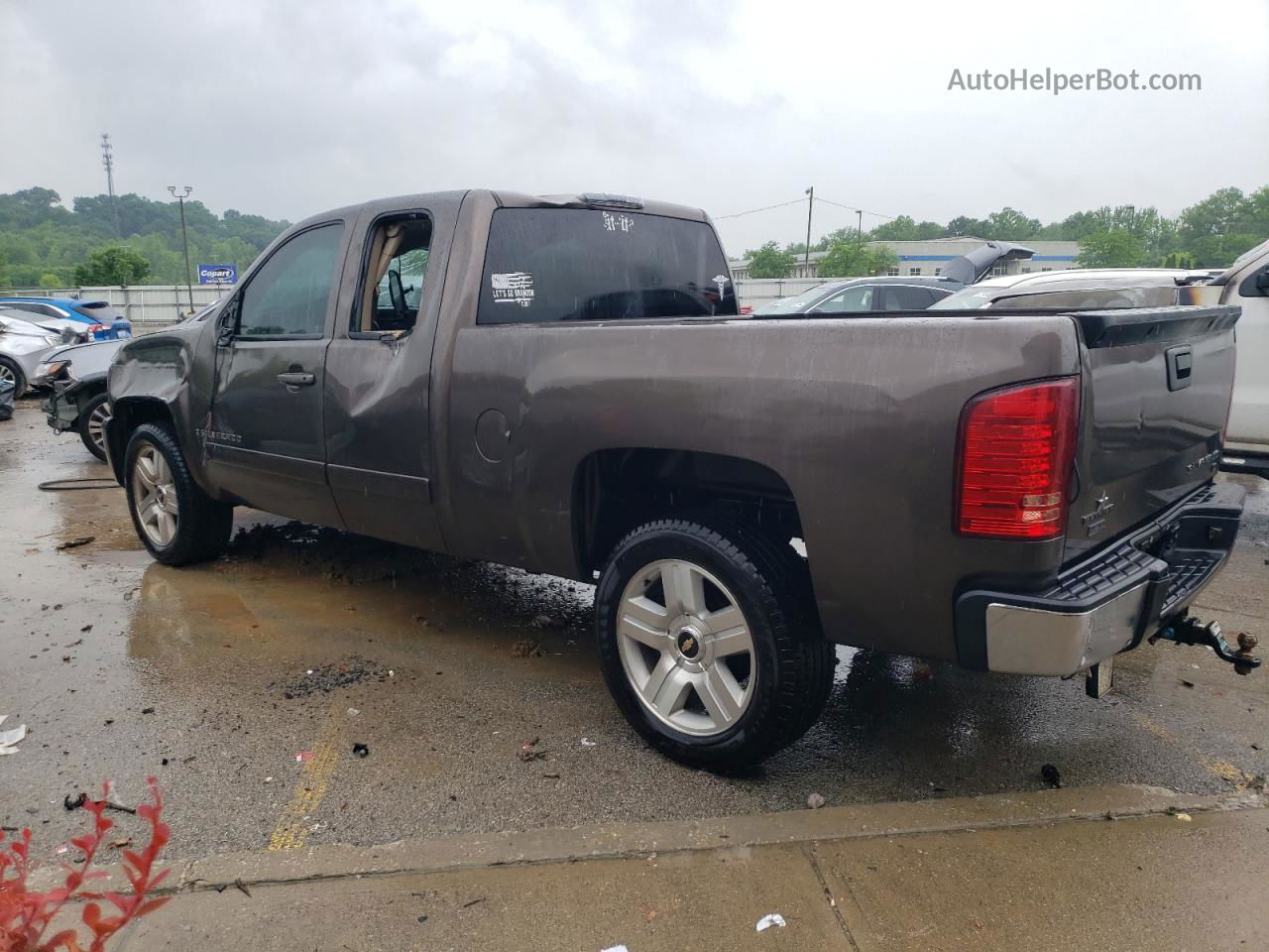 2008 Chevrolet Silverado C1500 Gray vin: 1GCEC19028Z301589