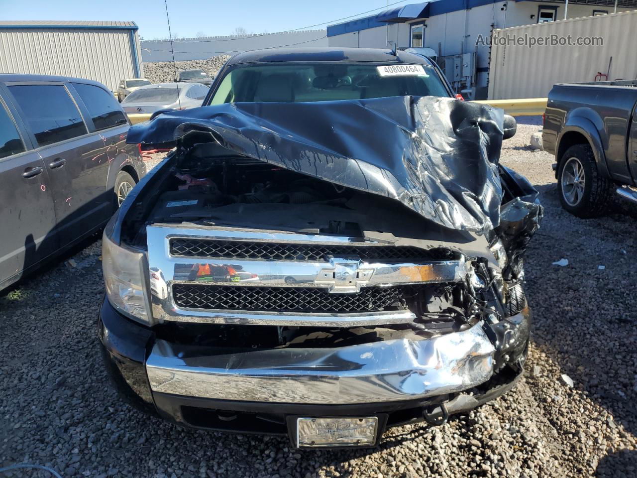 2008 Chevrolet Silverado C1500 Black vin: 1GCEC19098Z211131