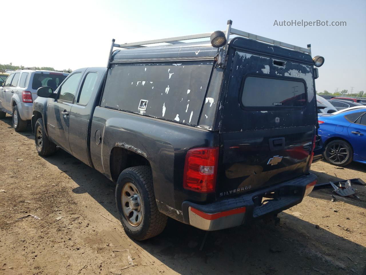 2008 Chevrolet Silverado C1500 Черный vin: 1GCEC19C28Z133558