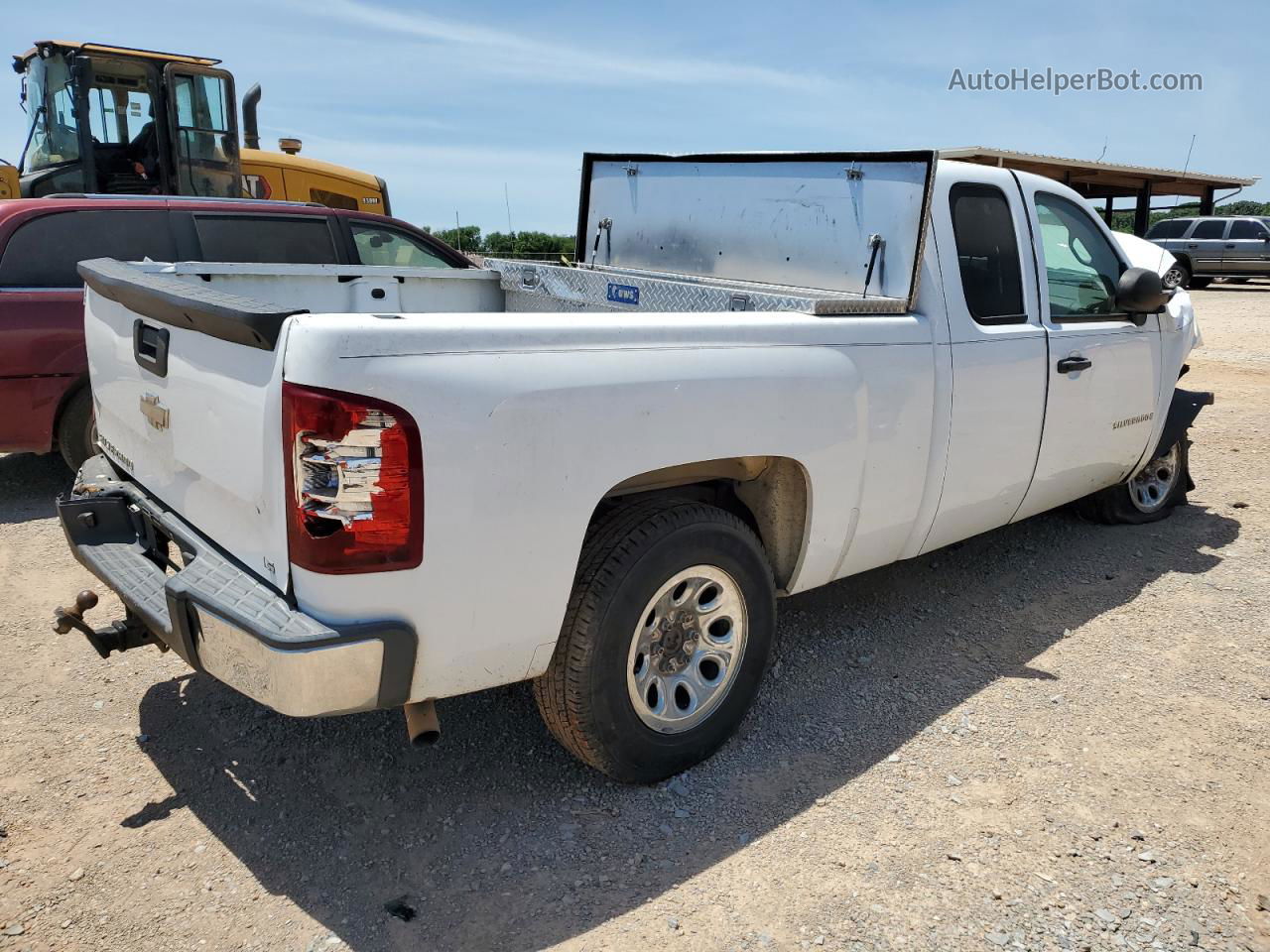 2008 Chevrolet Silverado C1500 White vin: 1GCEC19C88Z178004