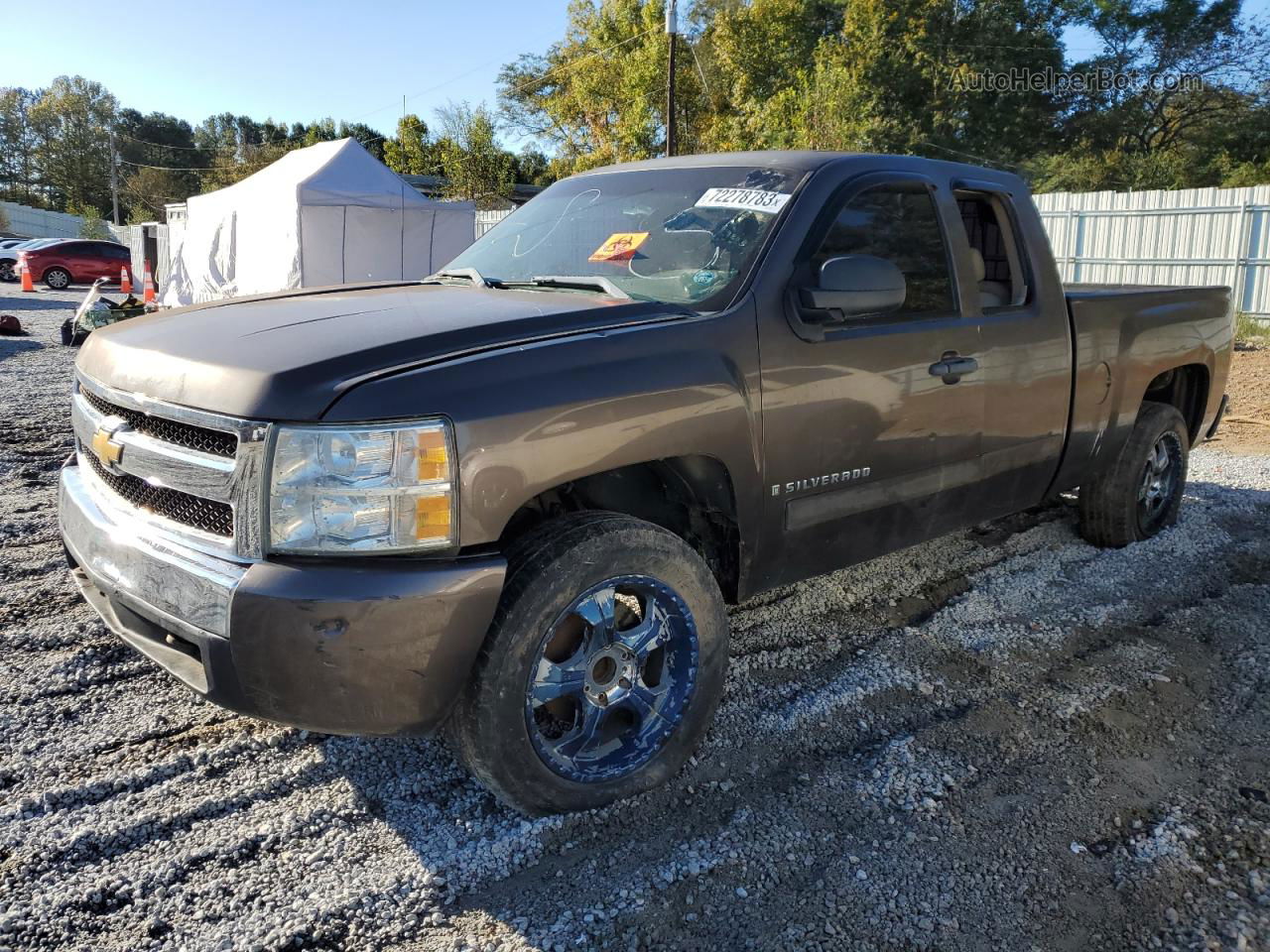 2008 Chevrolet Silverado C1500 Brown vin: 1GCEC19CX8Z117592