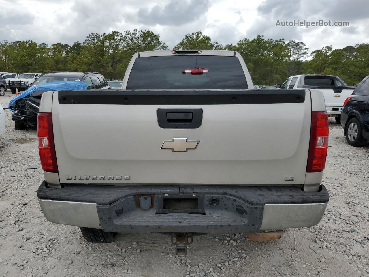 2008 Chevrolet Silverado C1500 Tan vin: 1GCEC19CX8Z307506