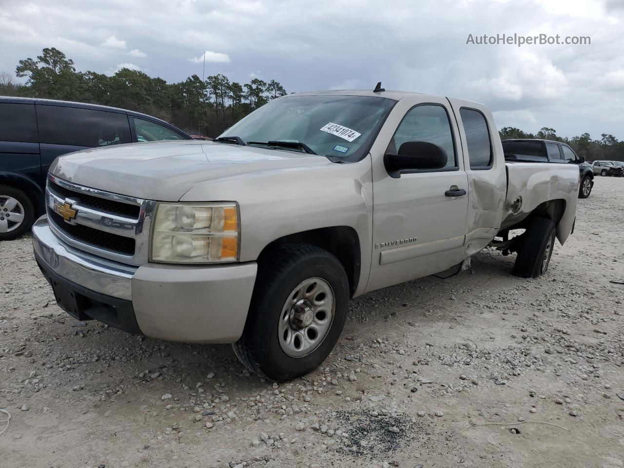 2008 Chevrolet Silverado C1500 Tan vin: 1GCEC19CX8Z307506