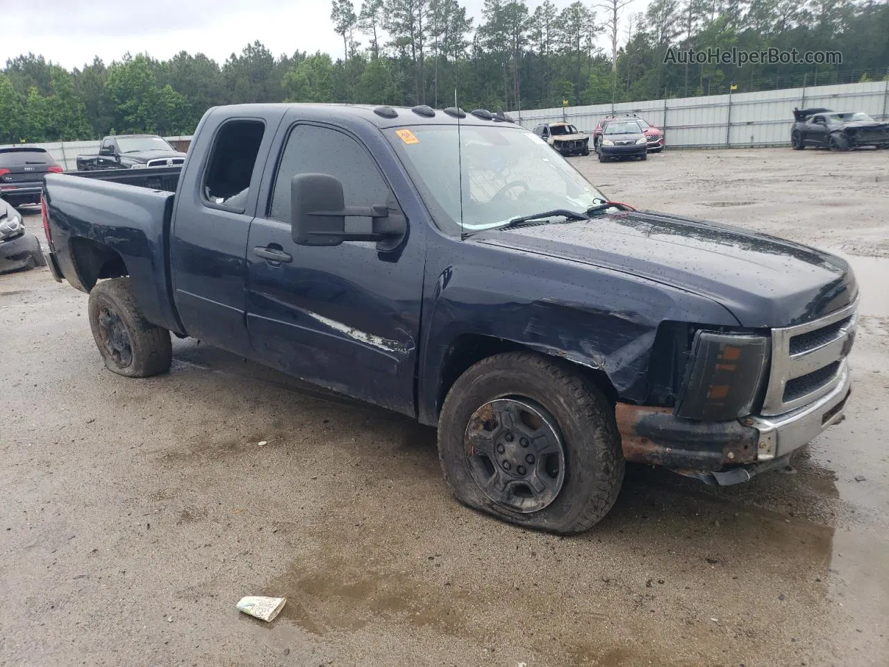 2008 Chevrolet Silverado C1500 Blue vin: 1GCEC19J98Z192847