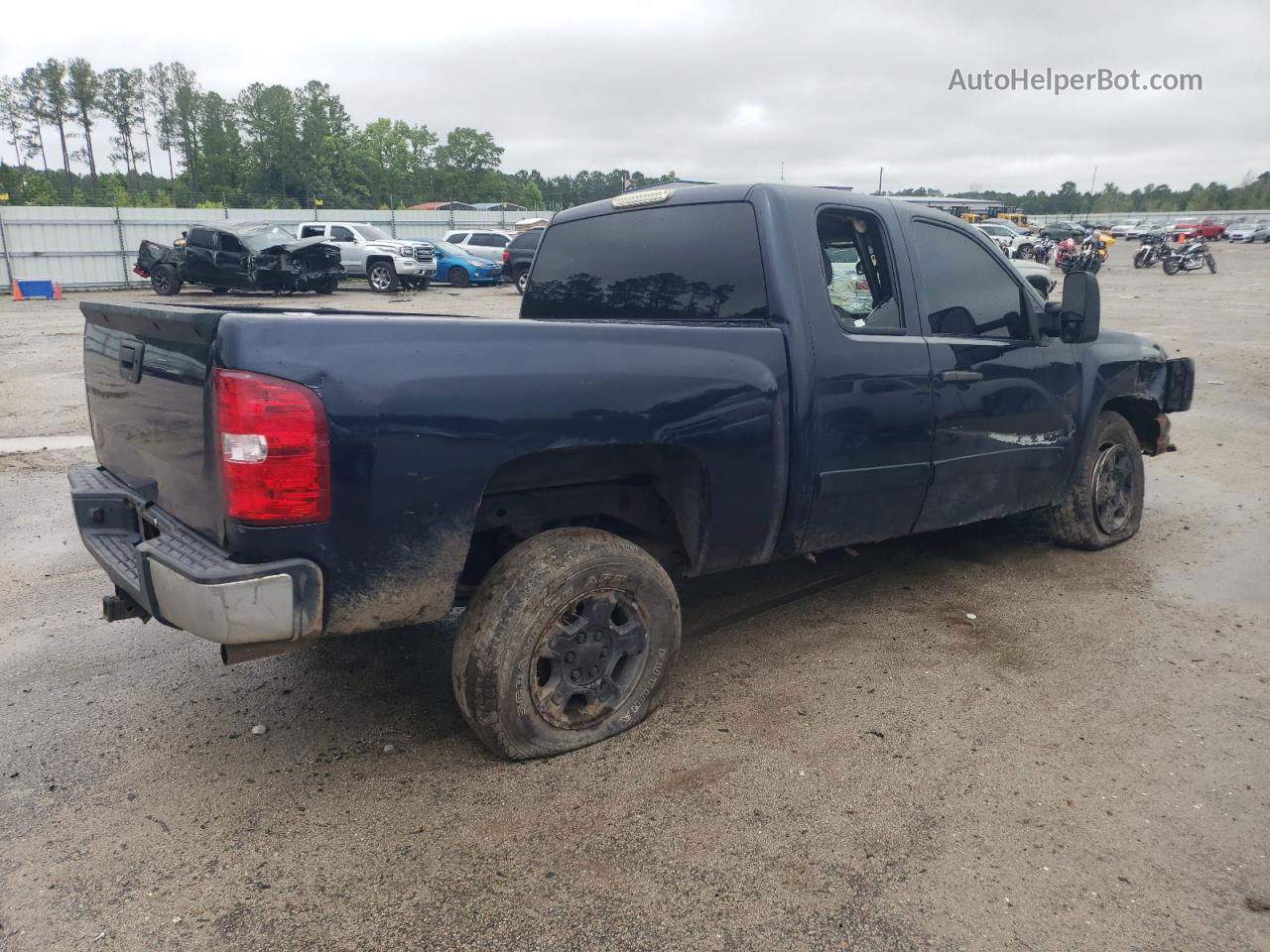 2008 Chevrolet Silverado C1500 Blue vin: 1GCEC19J98Z192847