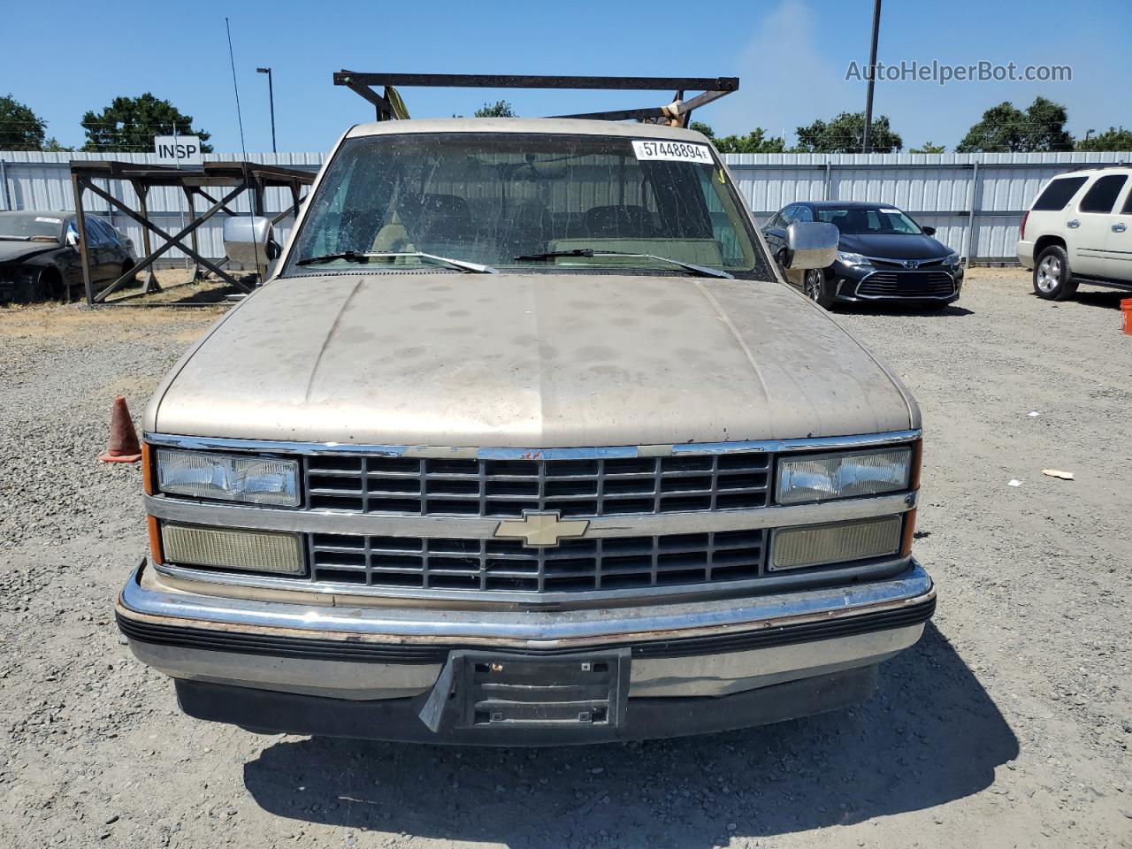 1993 Chevrolet Gmt-400 C1500 Beige vin: 1GCEC19K9PE218779