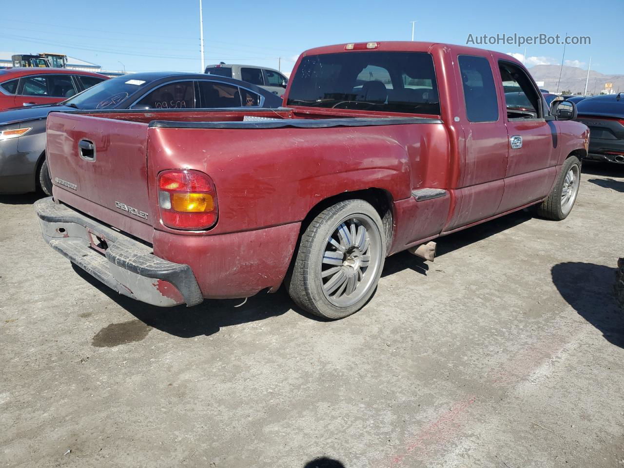 2003 Chevrolet Silverado C1500 Темно-бордовый vin: 1GCEC19T53Z290784