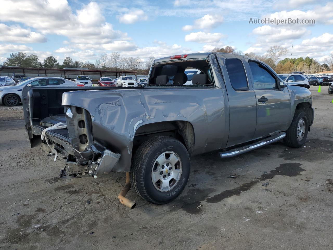 2008 Chevrolet Silverado C1500 Gray vin: 1GCEC19X48Z213057