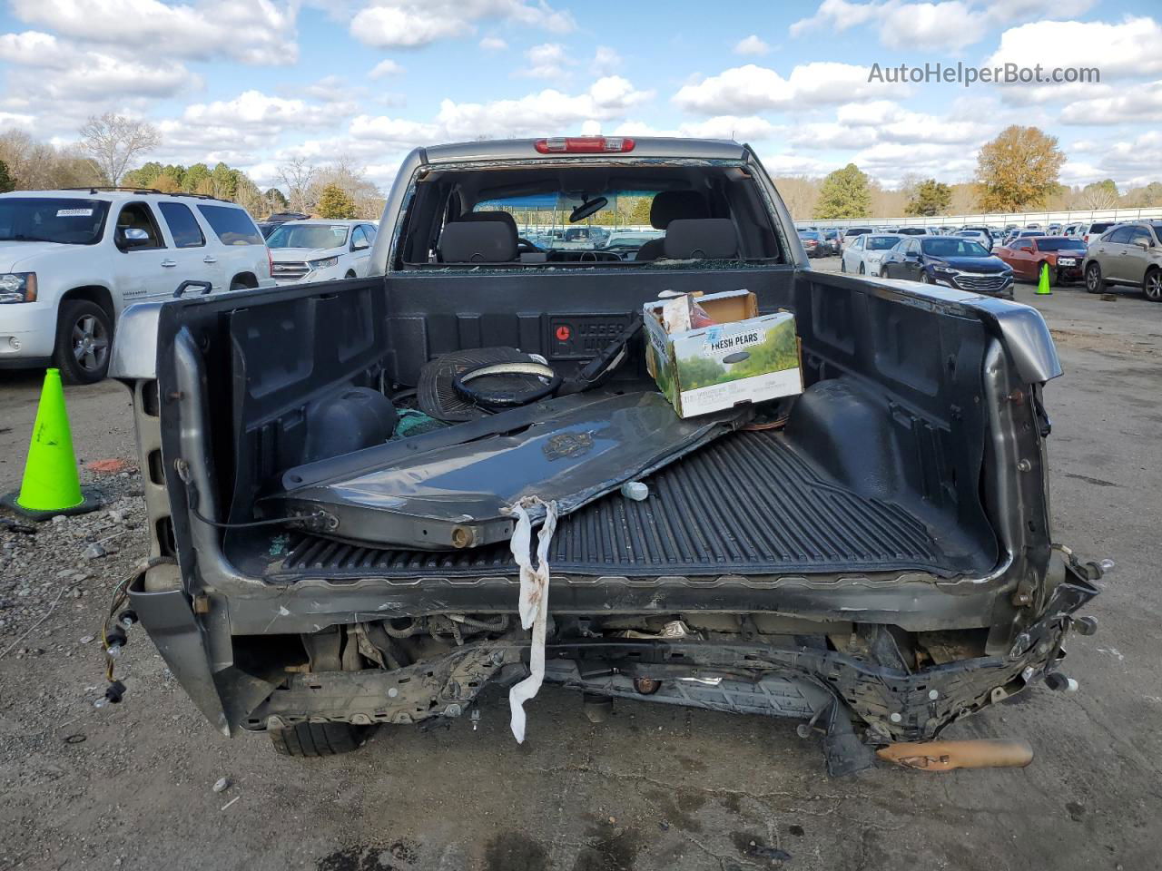 2008 Chevrolet Silverado C1500 Gray vin: 1GCEC19X48Z213057