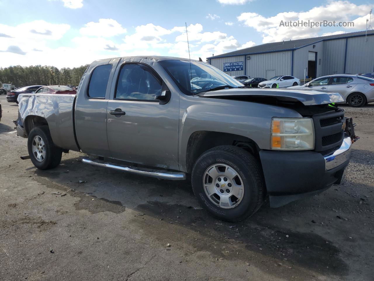 2008 Chevrolet Silverado C1500 Gray vin: 1GCEC19X48Z213057