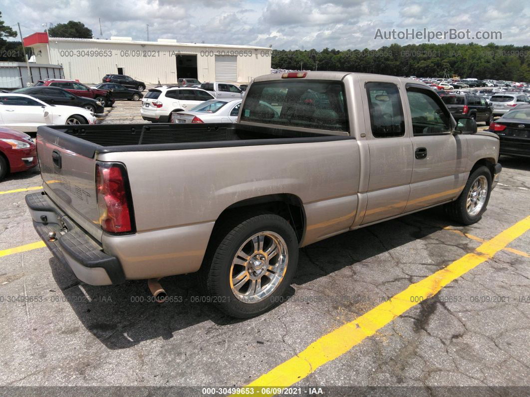 2004 Chevrolet Silverado 1500 Work Truck Gold vin: 1GCEC19X64Z331833