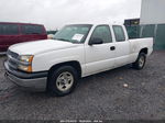 2003 Chevrolet Silverado 1500 Work Truck White vin: 1GCEC19X73Z153462