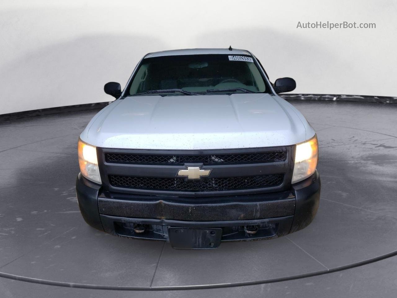 2008 Chevrolet Silverado K1500 White vin: 1GCEK14078Z229735