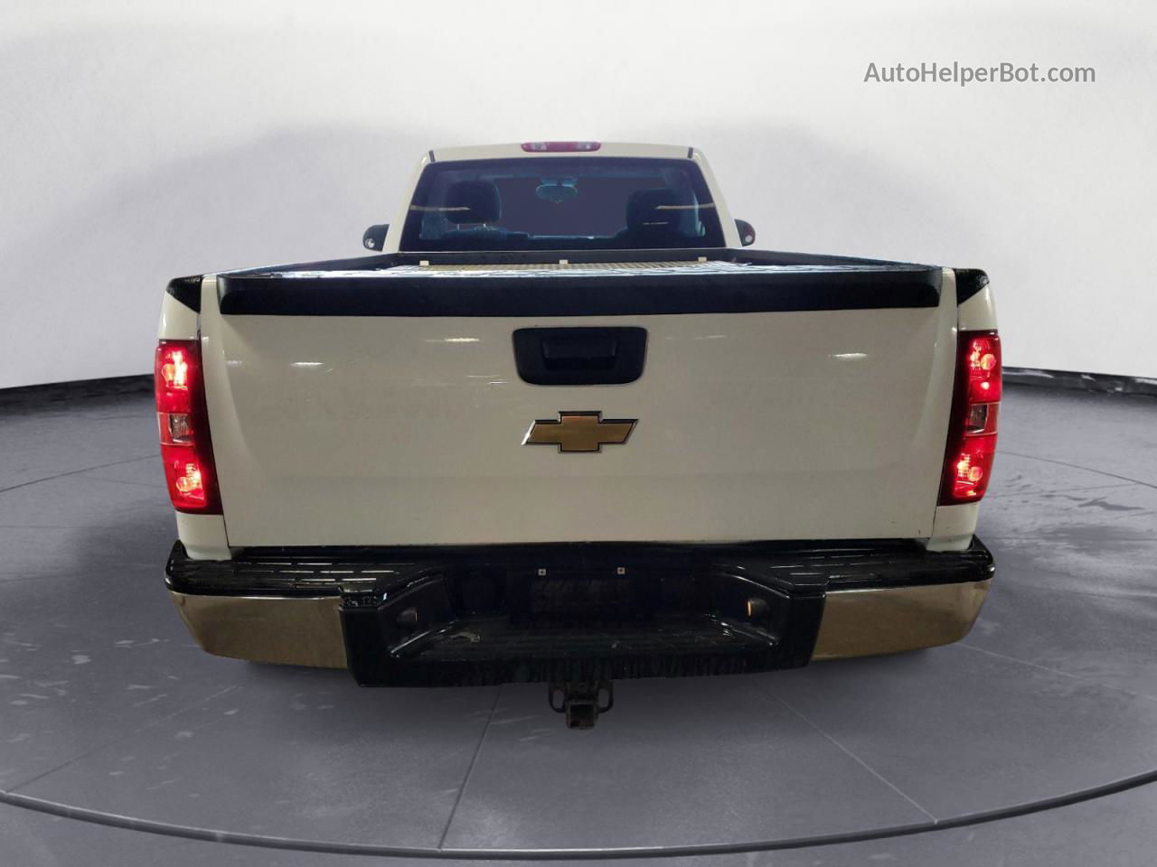 2008 Chevrolet Silverado K1500 White vin: 1GCEK14078Z229735