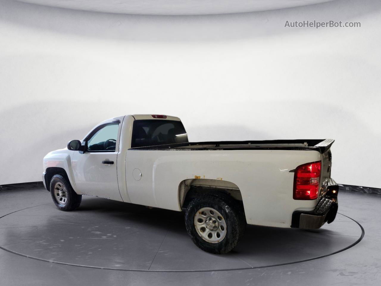 2008 Chevrolet Silverado K1500 White vin: 1GCEK14078Z229735