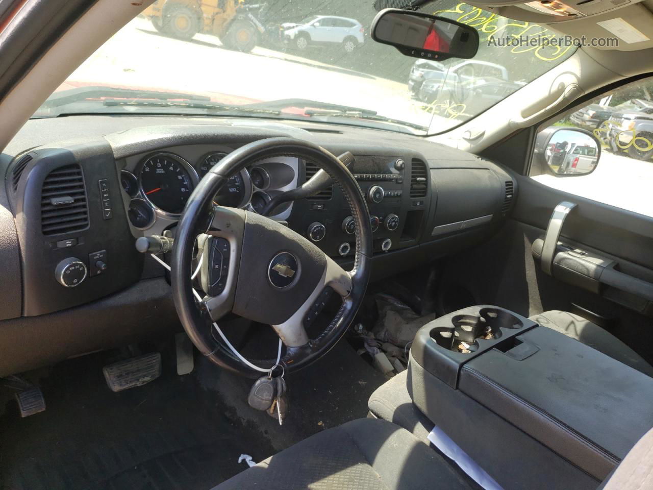 2008 Chevrolet Silverado K1500 Red vin: 1GCEK14088Z213642