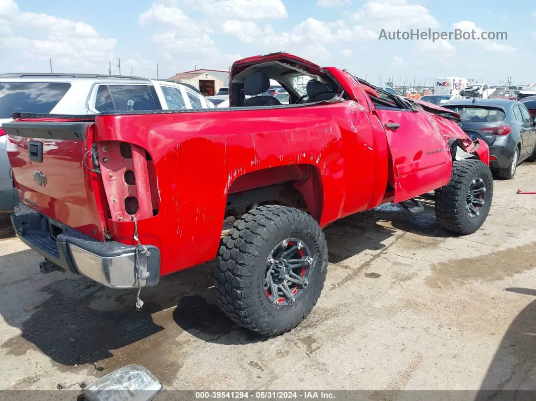 2008 Chevrolet Silverado 1500 Lt1 Red vin: 1GCEK14088Z281407