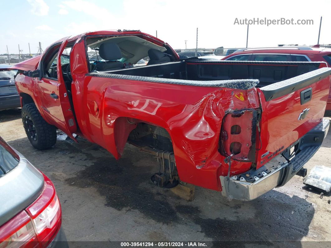 2008 Chevrolet Silverado 1500 Lt1 Red vin: 1GCEK14088Z281407