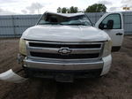 2008 Chevrolet Silverado K1500 White vin: 1GCEK14C18Z193017