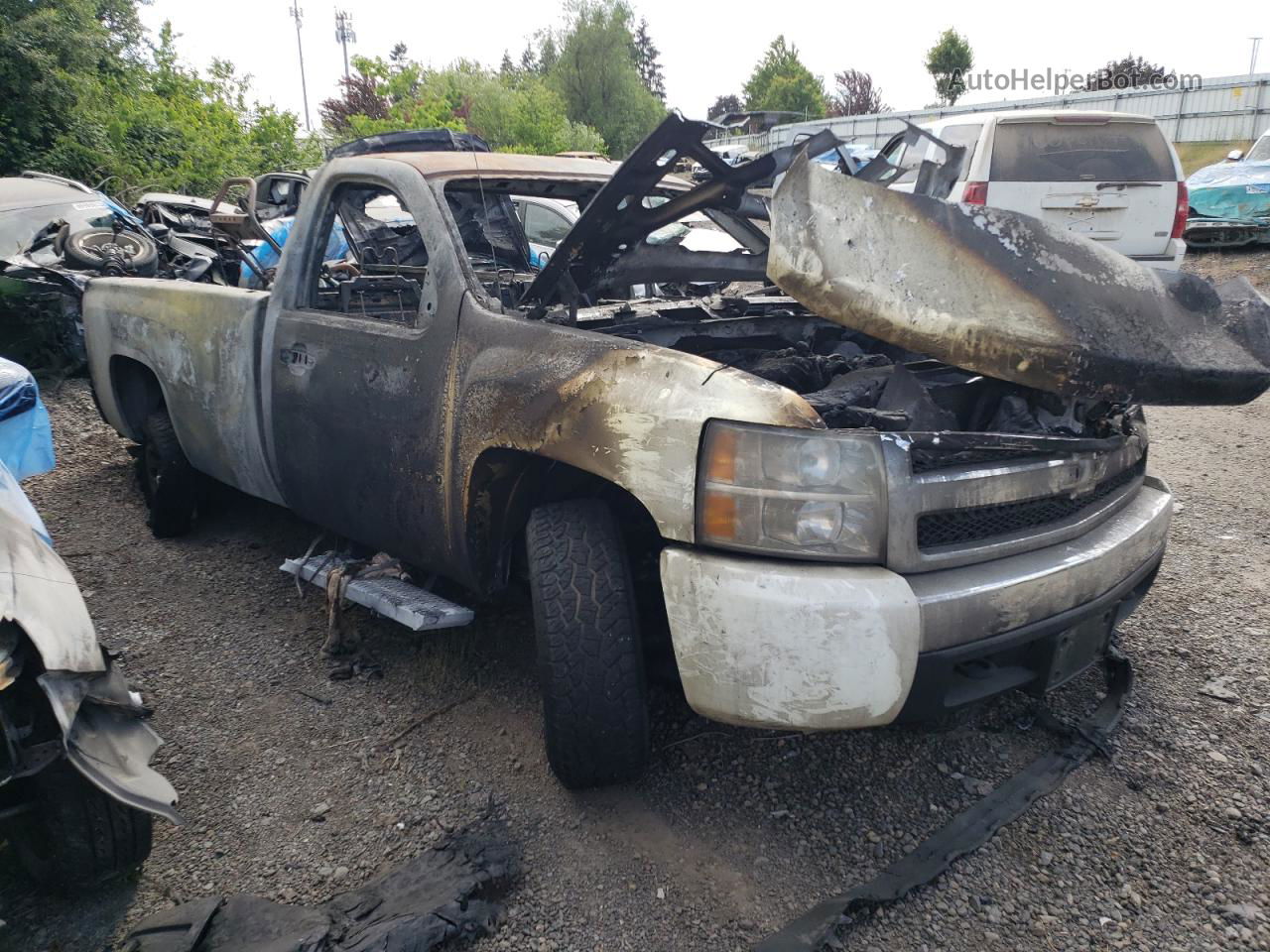 2008 Chevrolet Silverado K1500 Burn vin: 1GCEK14C88Z239426