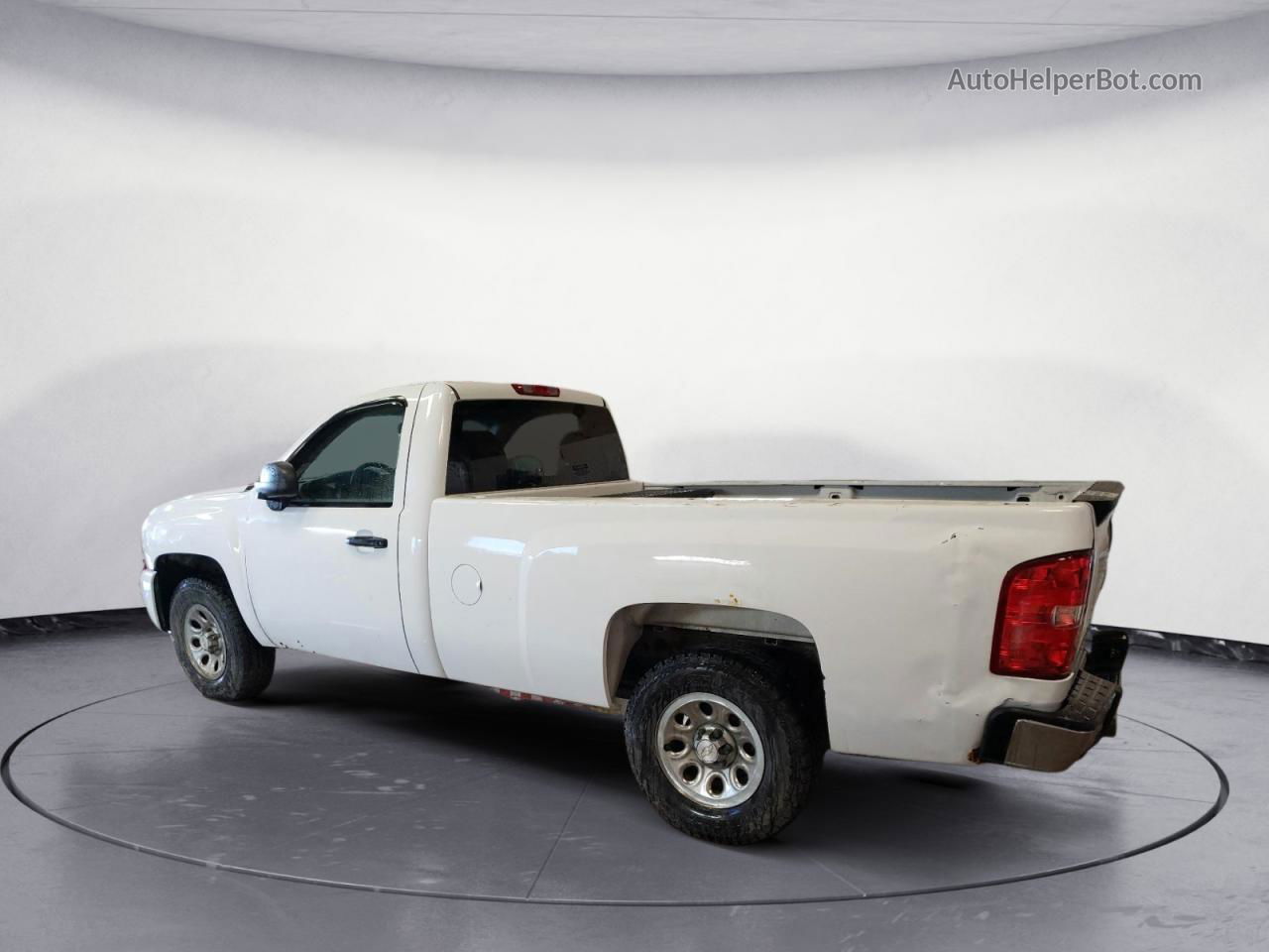 2008 Chevrolet Silverado K1500 Белый vin: 1GCEK14J28Z101282