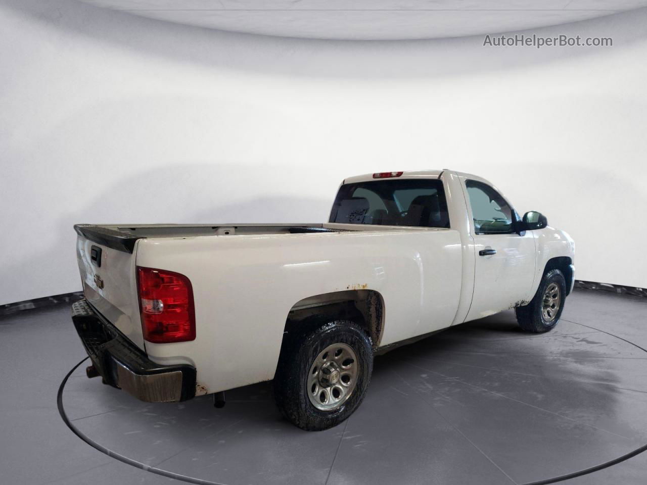 2008 Chevrolet Silverado K1500 White vin: 1GCEK14J28Z101282