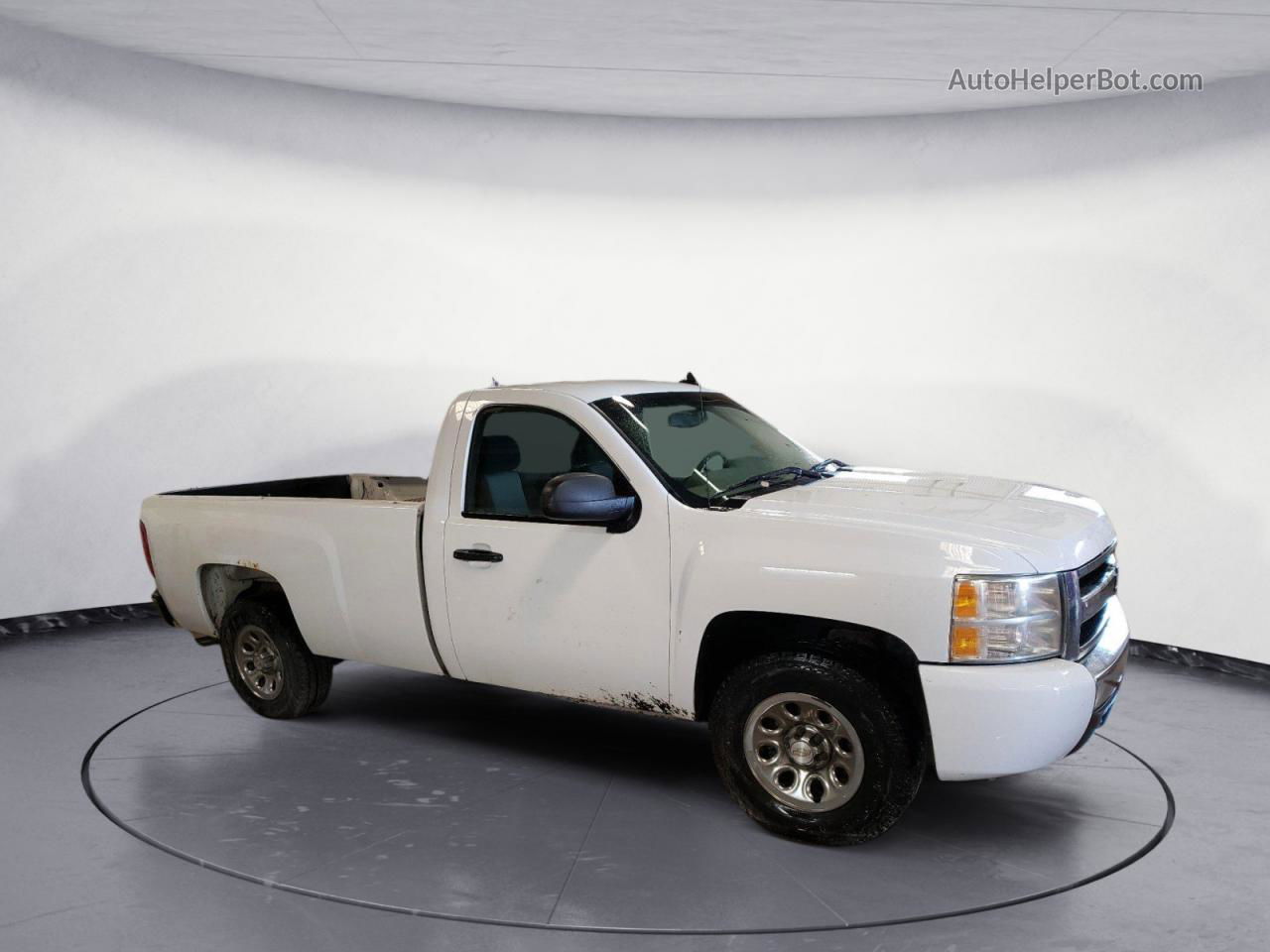 2008 Chevrolet Silverado K1500 Белый vin: 1GCEK14J28Z101282