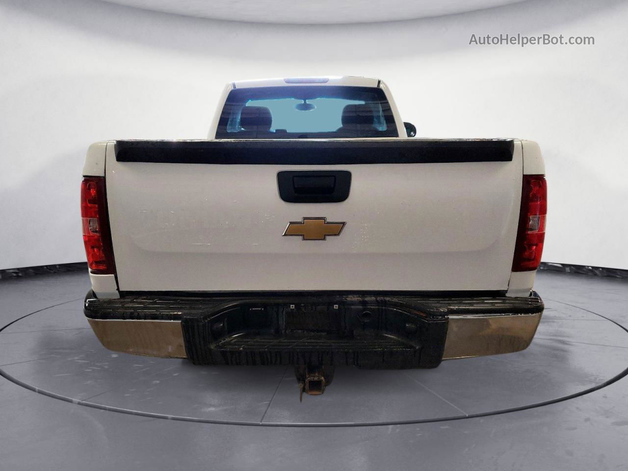 2008 Chevrolet Silverado K1500 White vin: 1GCEK14J28Z101282